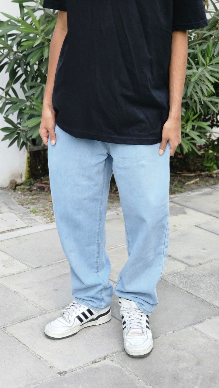 Y2K Blue baggy Jeans