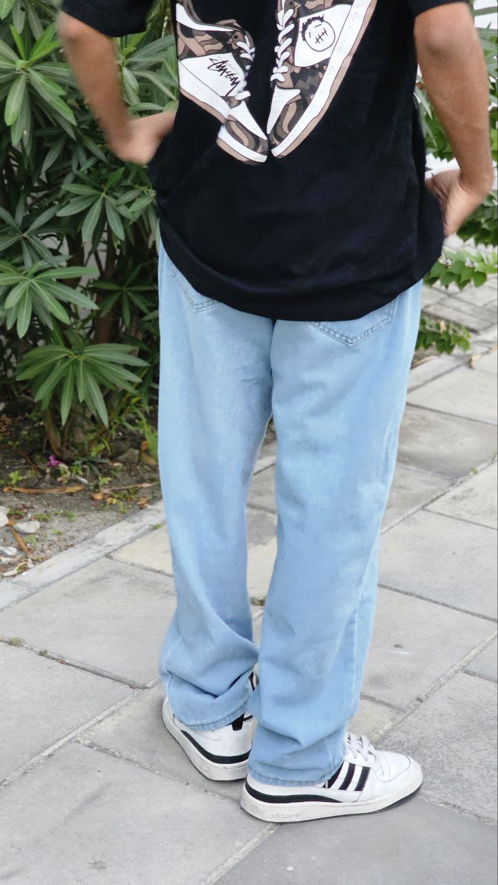 Y2K Blue baggy Jeans