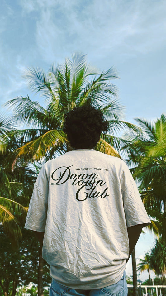 (MAX) Down town club Tee
