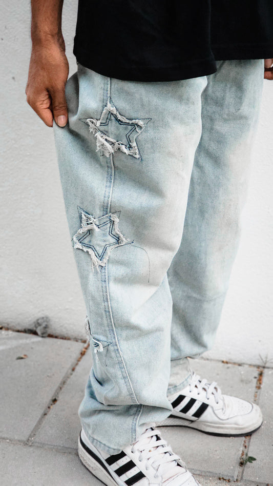 Star baggy Jeans