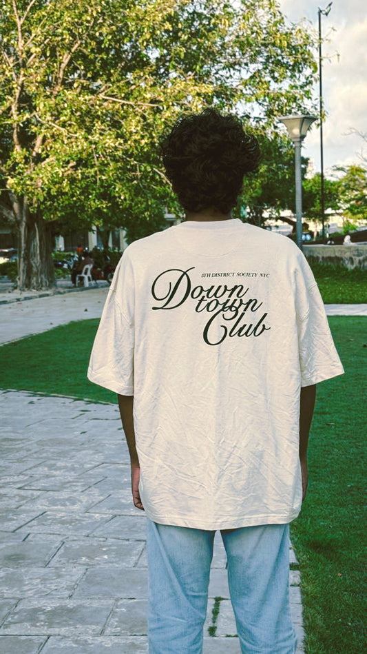 (MAX) Down town club Tee