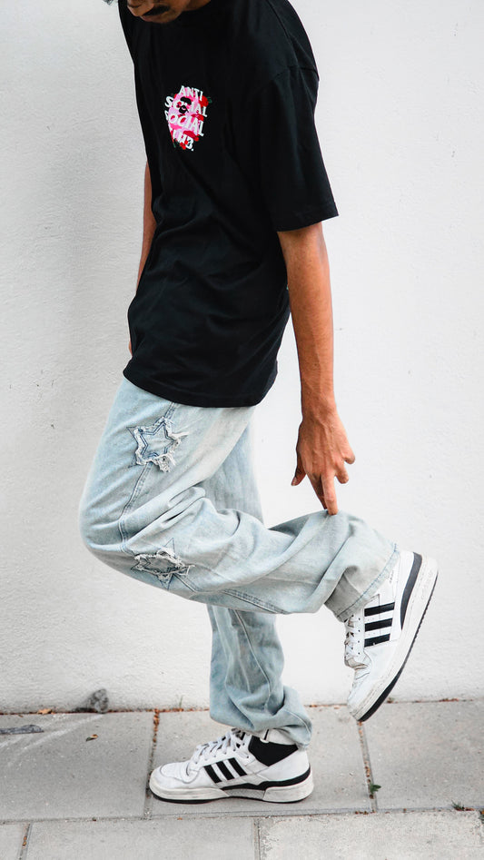Star baggy Jeans