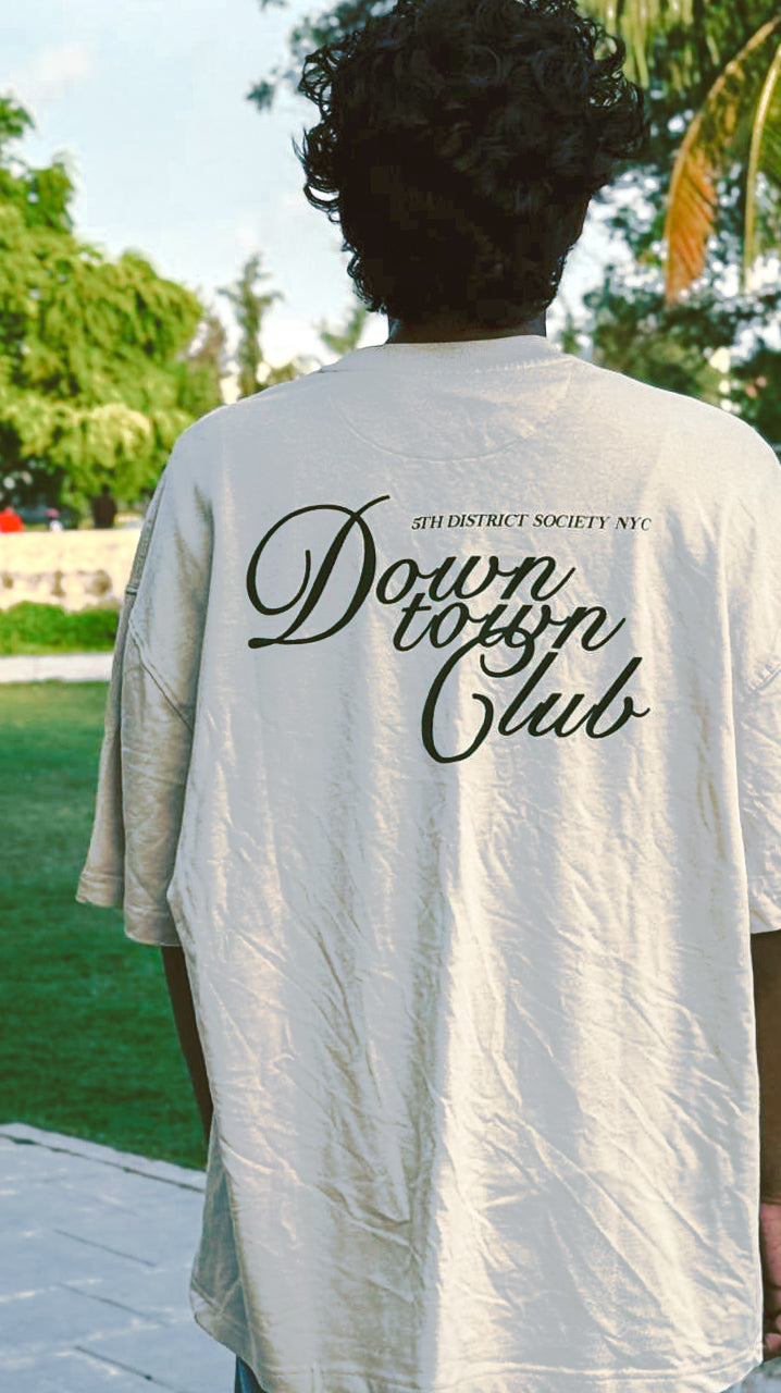 (MAX) Down town club Tee