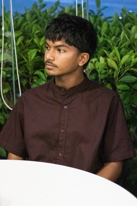 Maroon shirt